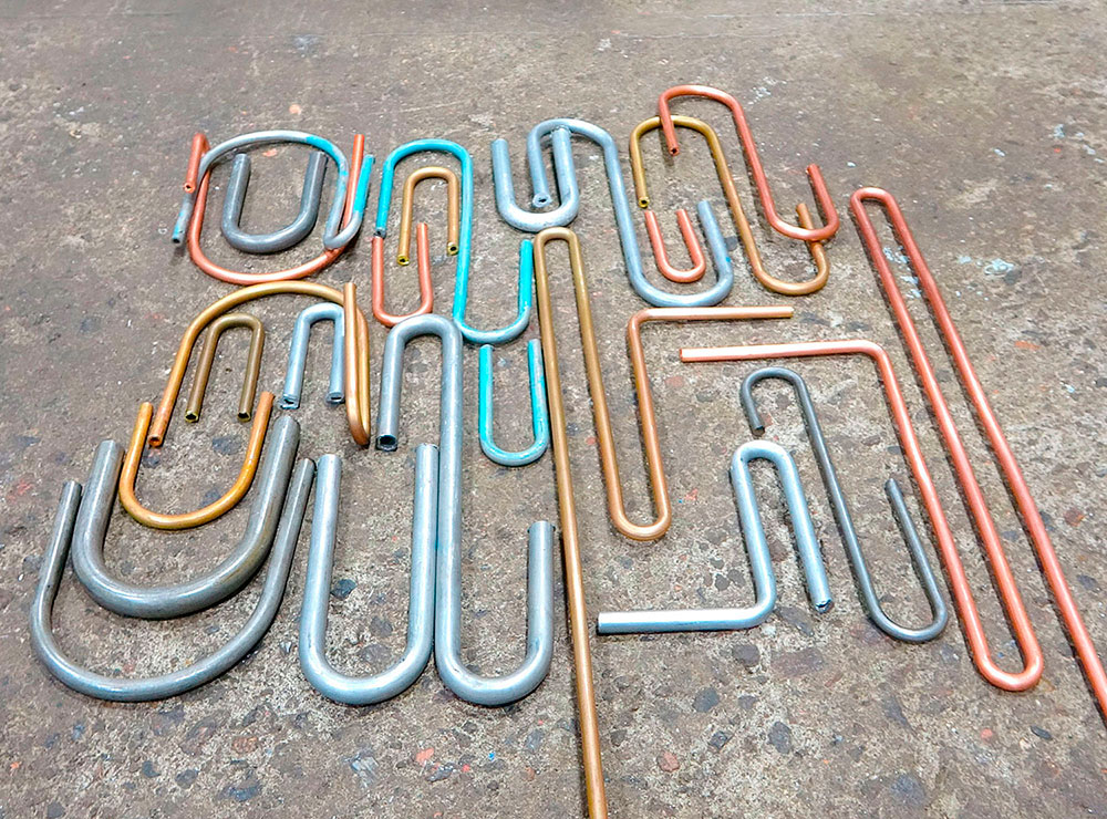 Гибка труб теплообменника