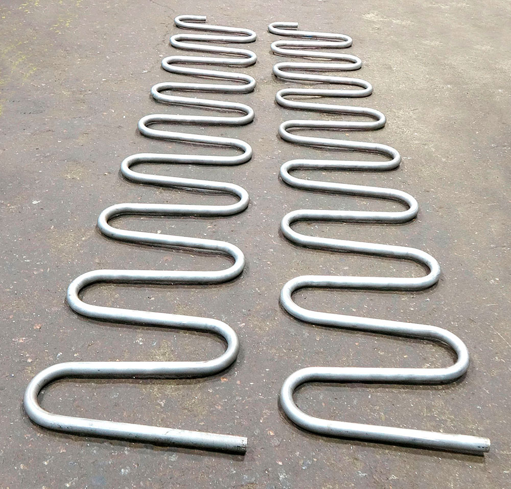 Фото теплообменника змеевика Фото теплообменника змеевика