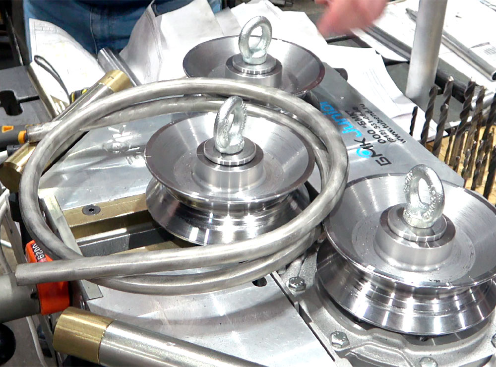 Профилегиб3-х роликовый JUNIOR