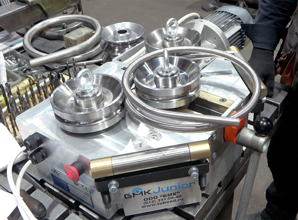 Трубогибочный станок 3-х роликовый для нержавейки