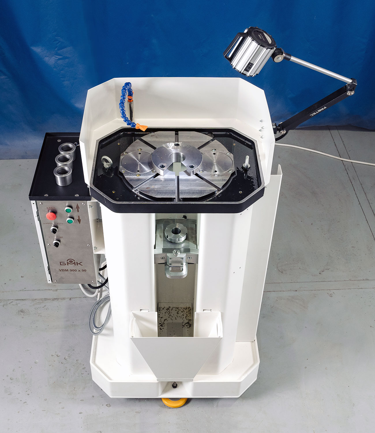 Вертикально протяжной станок для шпоночного паза