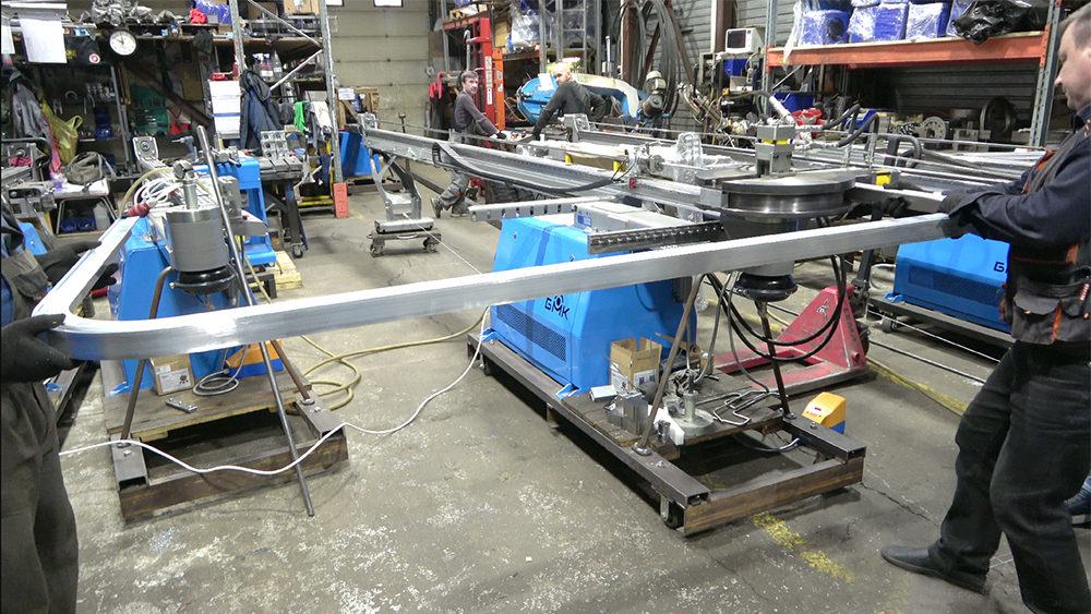 Трубогиб для гибки профиля