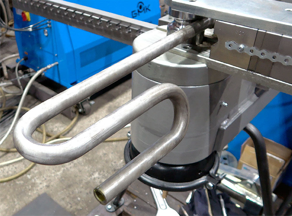 Трубогиб для теплообменника